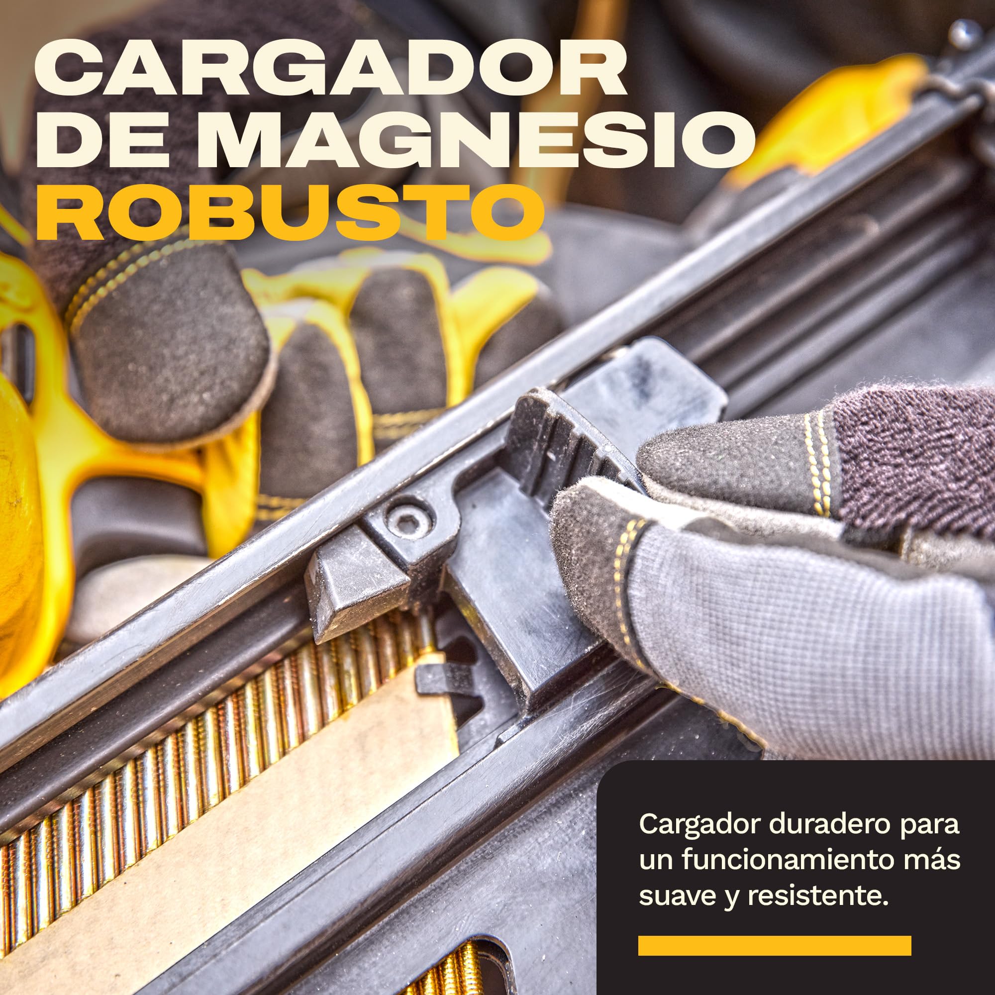 DEWALT 18V XR Clavadora de Estructuras Brushless de Nueva Generación, Solo herramienta, DCN950N-XJ