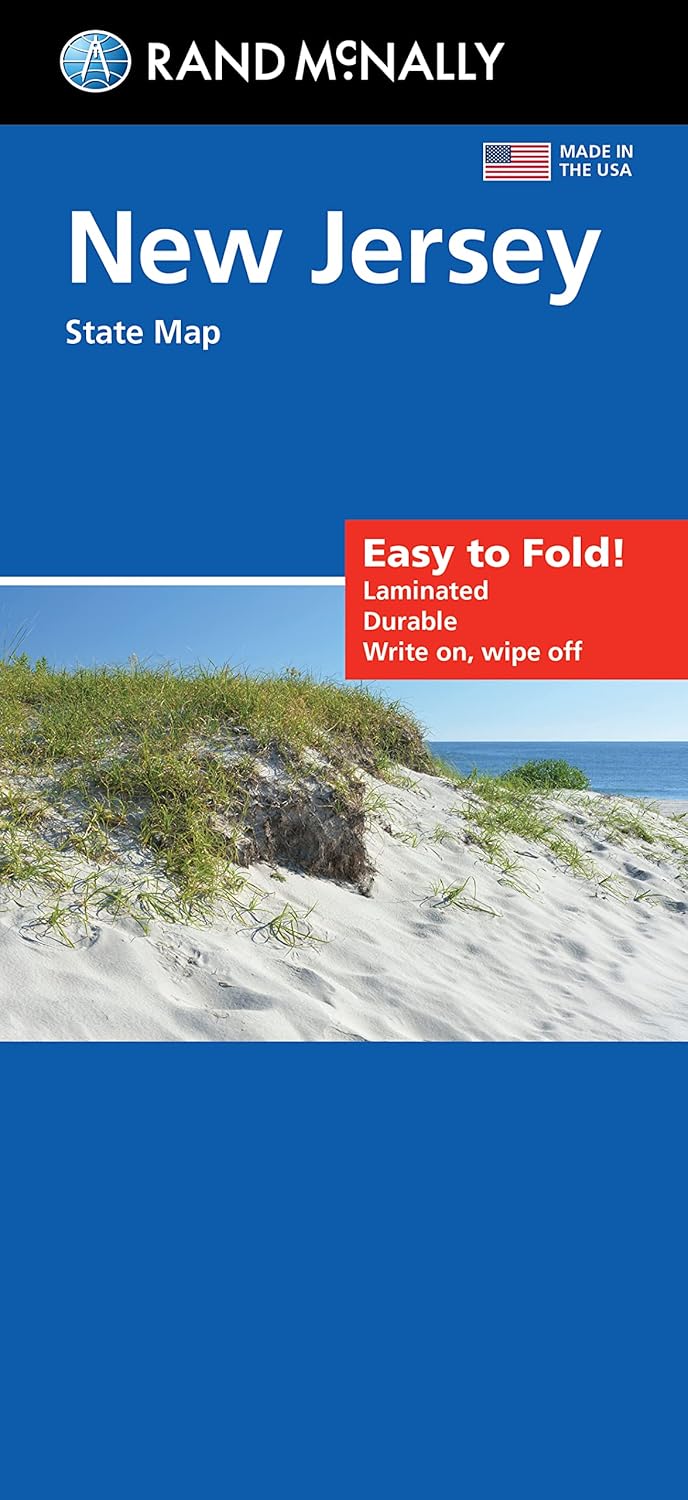 Rand McNally Easy to Fold: New Jersey State