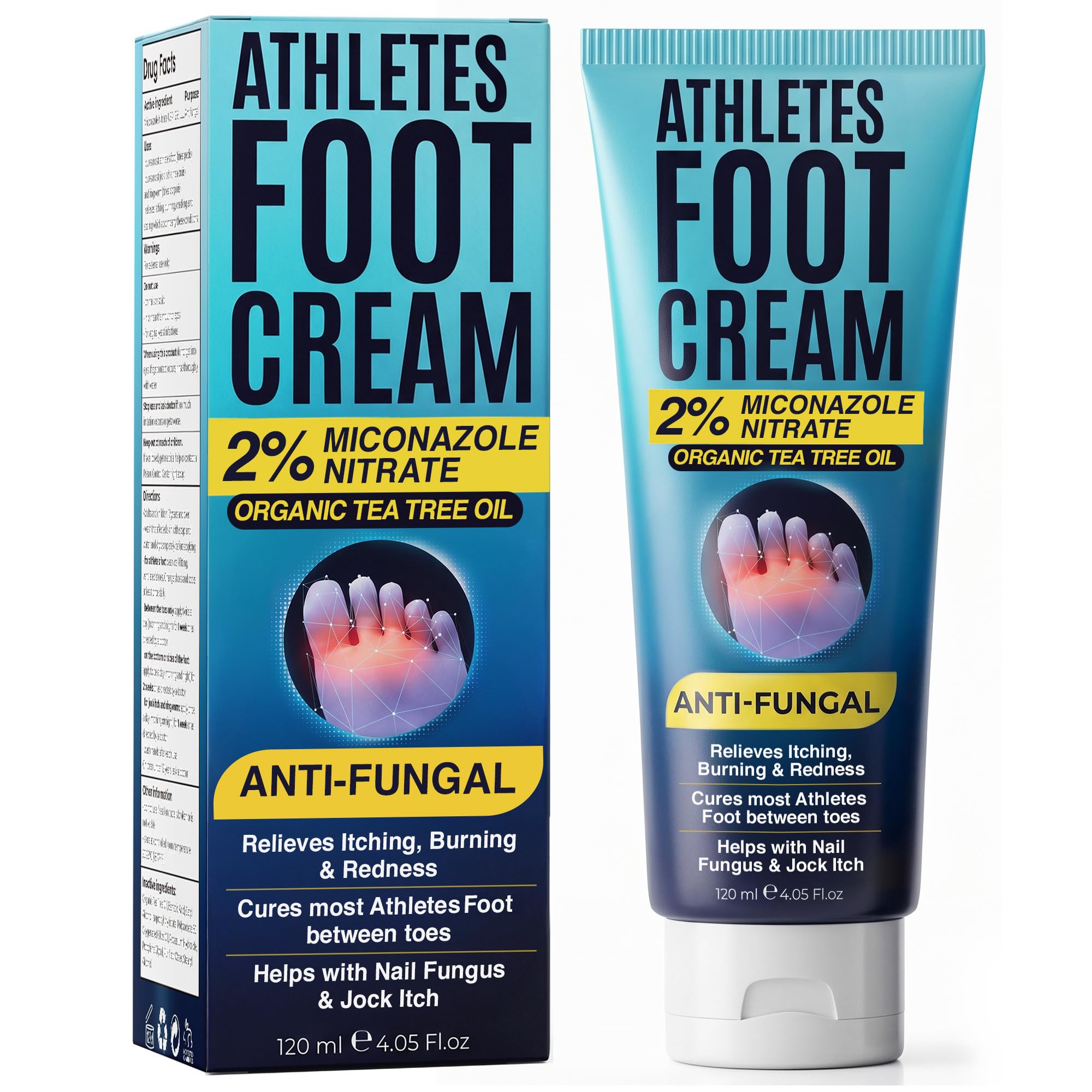 Terramed Just Think Comfort Athletes Foot Cream