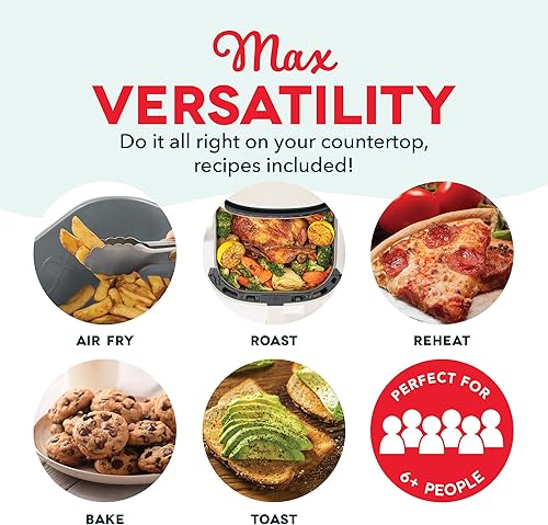 Miniatura 5 de Dash Freidora de aire Tasti-Crisp 8QT Max Pro