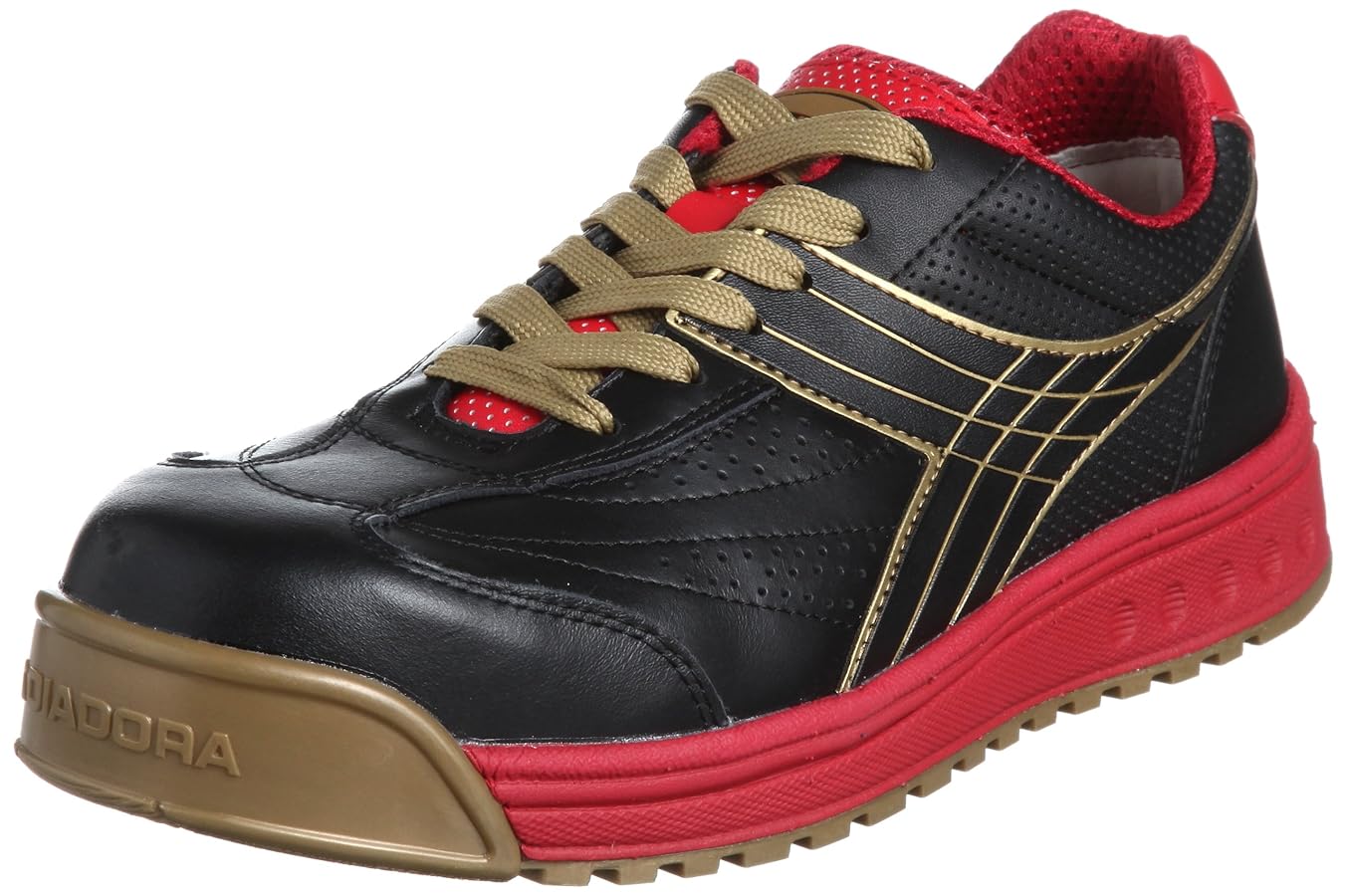 ディアドラ DIADORA 安全靴 26.0サイズ 3E ブラック オレンジ ディアドラ DIADORA 安全靴 26.0サイズ 3E ブラック オレンジ