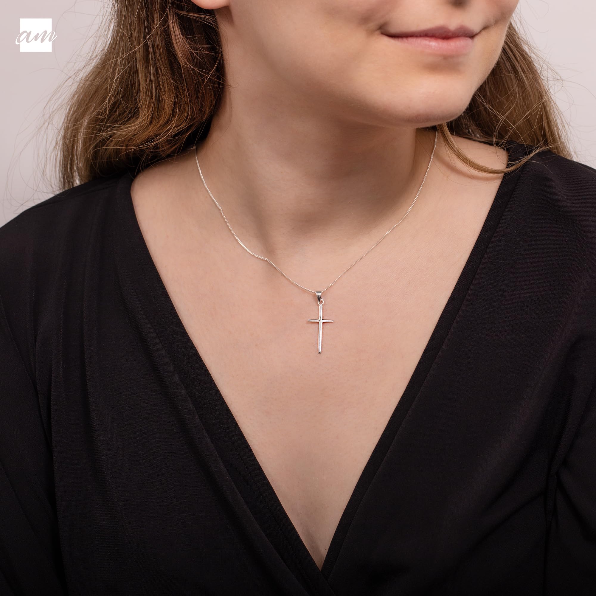Amberta Pendentif Unisexe en Argent Sterling 925