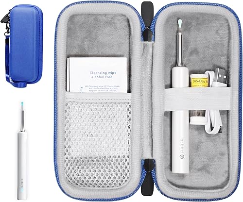 GETGEAR Estuche para otoscopio para eliminación de cera de oído compatible con BEBIRD, Highdas, Anykit, Softula, Enjoyee, JOYGIFT, TOPOINT, AWELOR