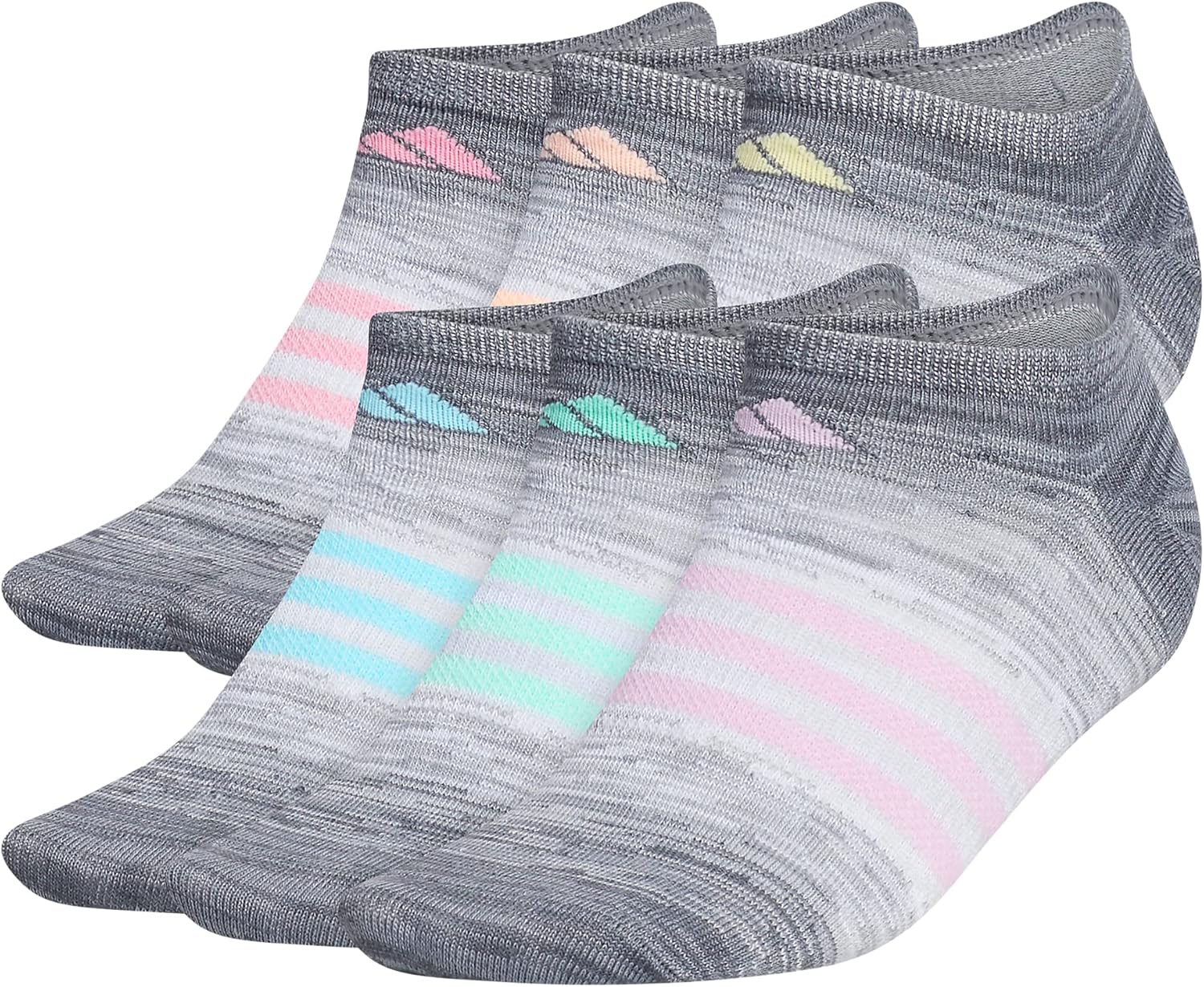 adidas Womens Superlite Super No Show Socks 6-pair Kuwait Ubuy