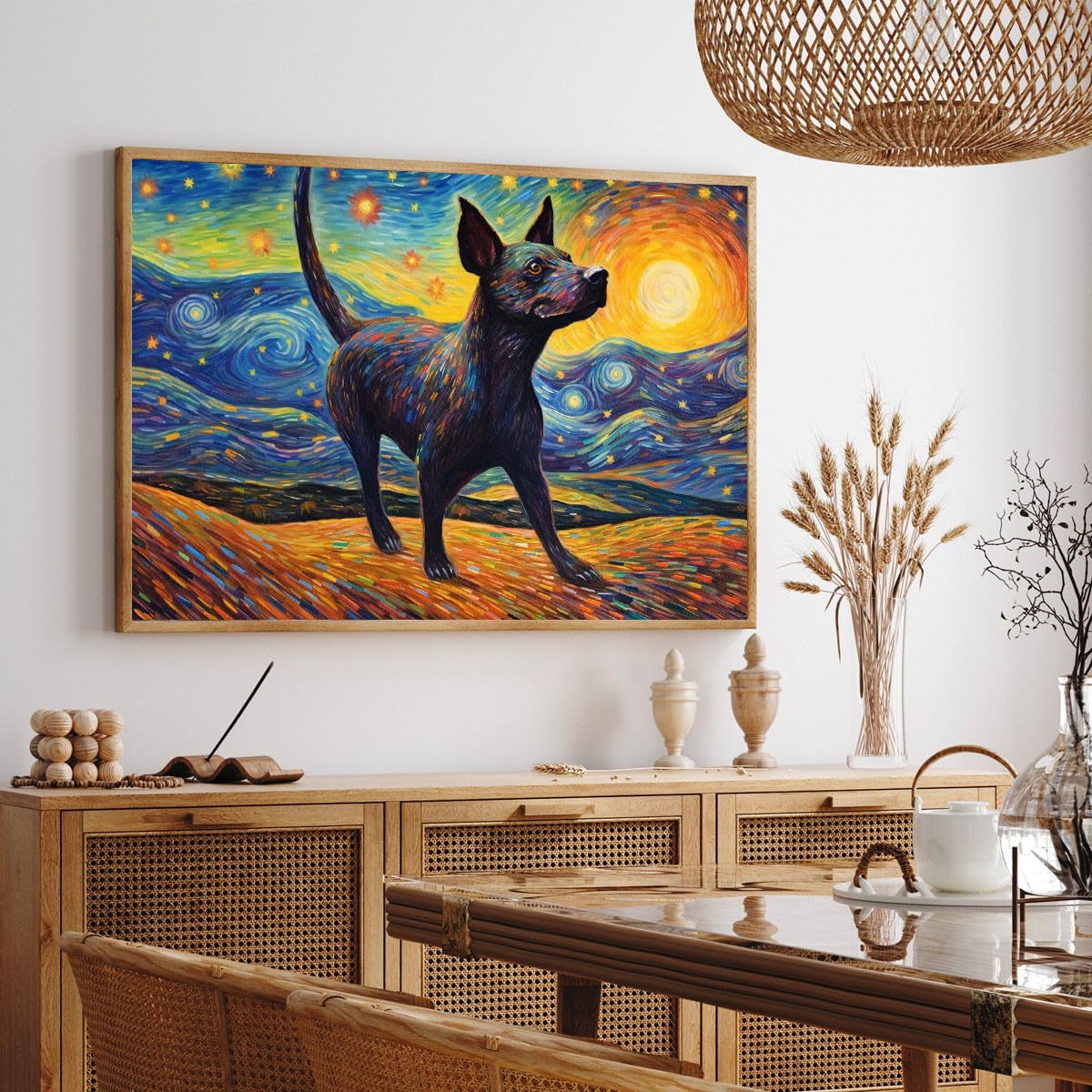 Amazon.com: Personalized Dog,Xoloitzcuintli Dog Poster Wall Art