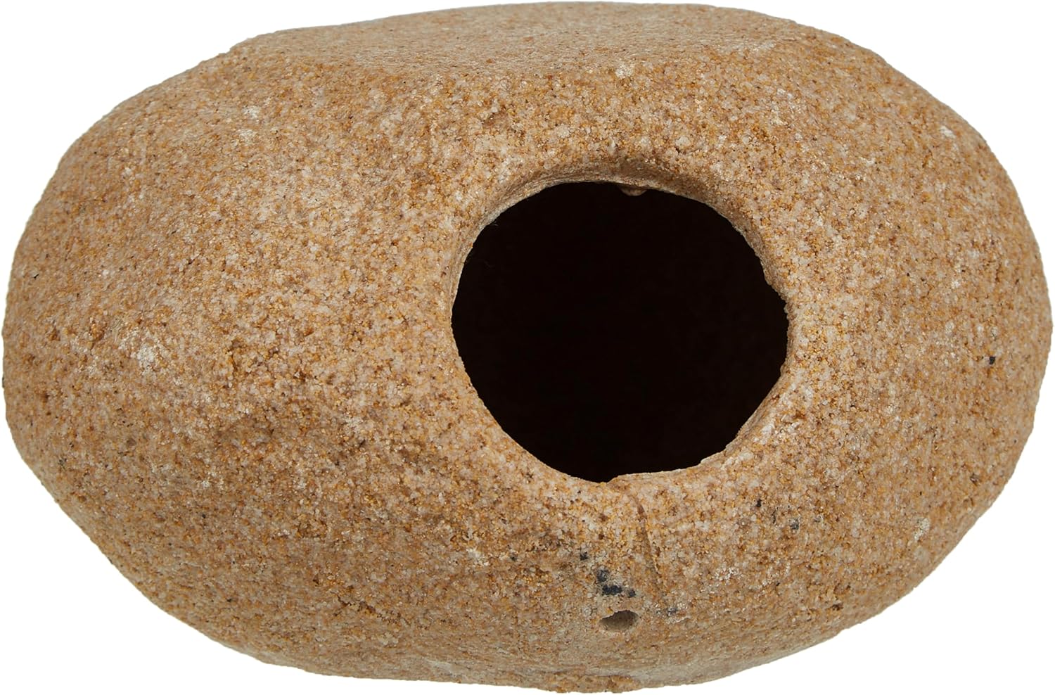 PENN-PLAX Granite Stone Terrarium Decoration and Hideaway for Reptiles and Fish– Realistic Appearance and Texture – Large