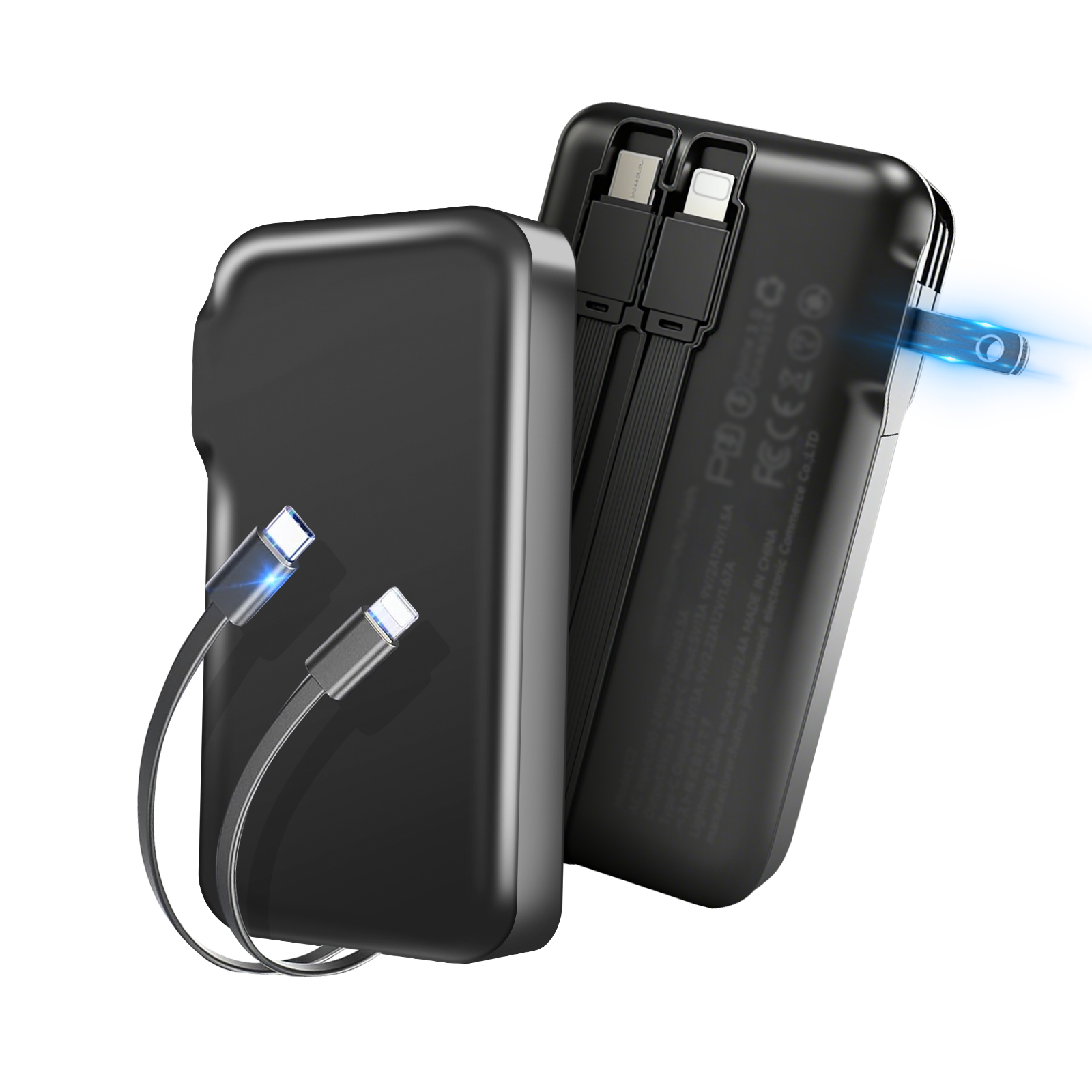 Amazon | モバイルバッテリー コンセント一体型 【20000mAh大容量