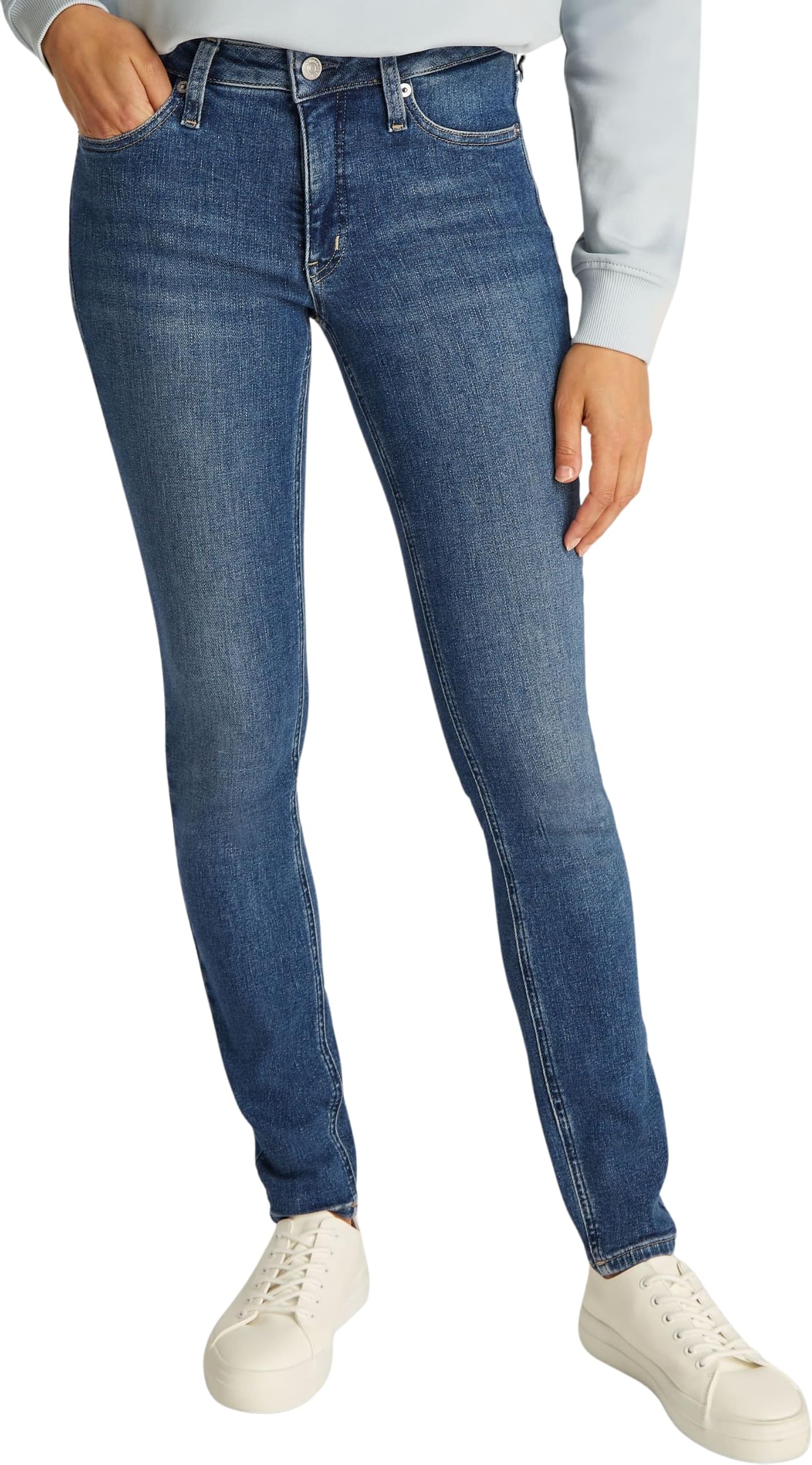 Calvin Klein Jean Femme Mid Rise Skinny Fit