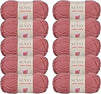 Vista 40 de Sensy Softee Hilo para Bebé, 3.5 oz, 275 yardas, Gauge 3 Light (Almendra)