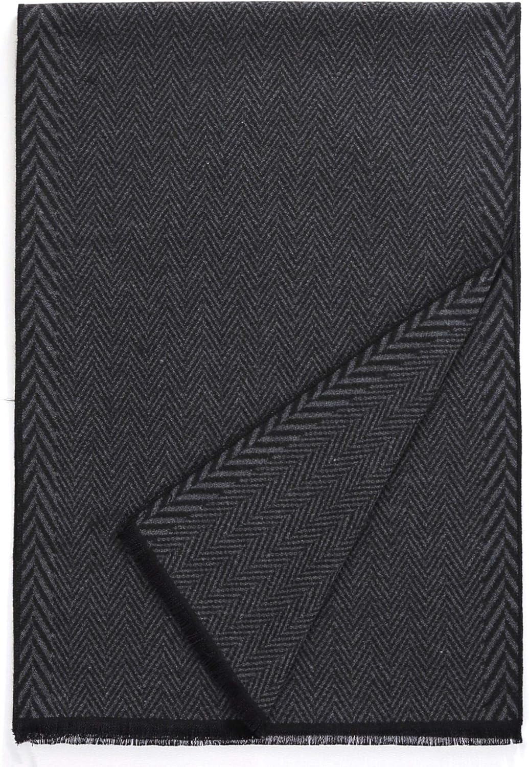 FULLRON Men Winter Scarf Soft Warm Long Cashmere Feel Scarves - Image 2