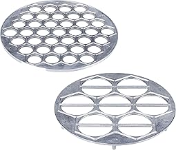 Russian Pelmeni Mold - Metal Dumpling Maker - Perogi Form Hole Ravioli Molds - Pierogi Dumplings Pirogi Press