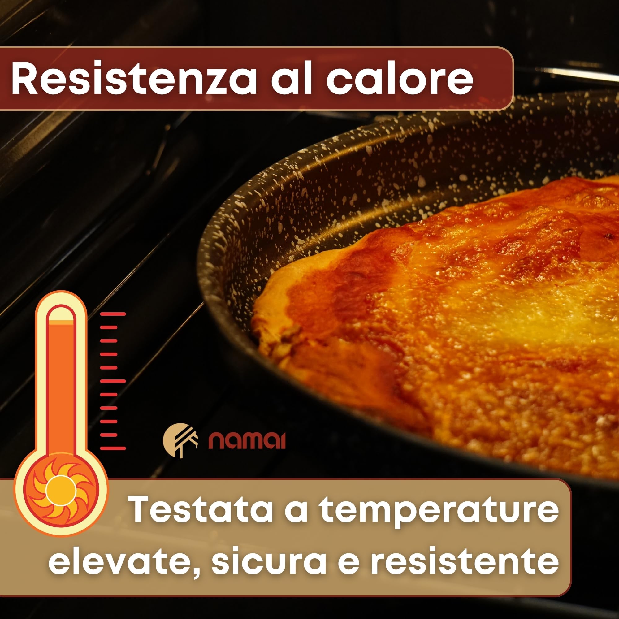 CoCoCherry Confezione Da 2 Teglie Per Pizza Perforate 30,5 Cm - Antiaderenti Con Manici, In Acciaio Al Carbonio Per Crosta Croccante