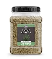 Vista 6 de Birch & Meadow Paquete de hojas de romero molido, salvia molida y tomillo, varios tamaños, sopas y pastas, condimentos salados