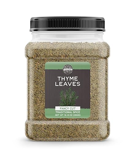 Miniatura 6 de Birch & Meadow Paquete de hojas de romero molido, salvia molida y tomillo, varios tamaños, sopas y pastas, condimentos salados