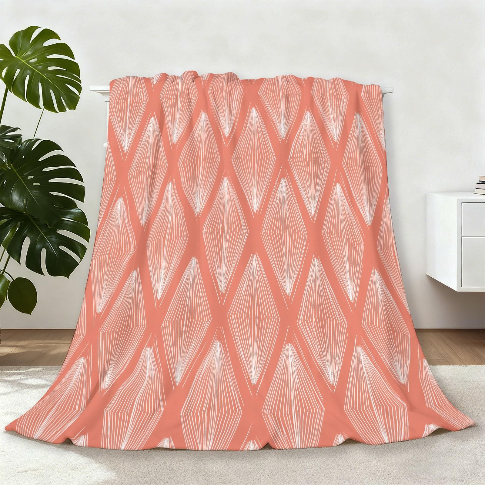 Couverture Douillette Chaude et Moelleuse en Polaire Épaisse 150x200cm pour l'Hiver
