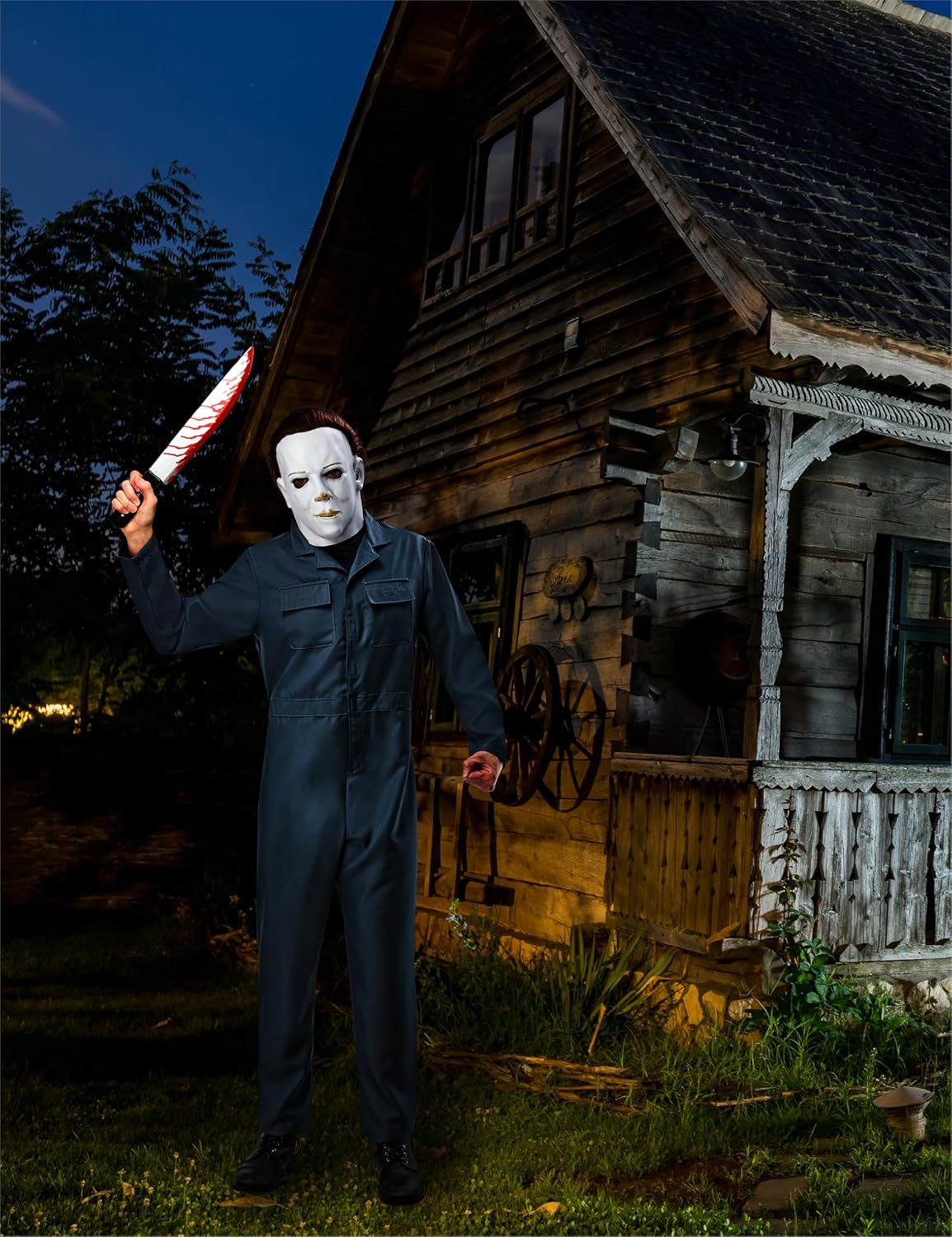 Rubies Halloween: Michael Myers Overhead Latex Mask for Adults, Men's One Size