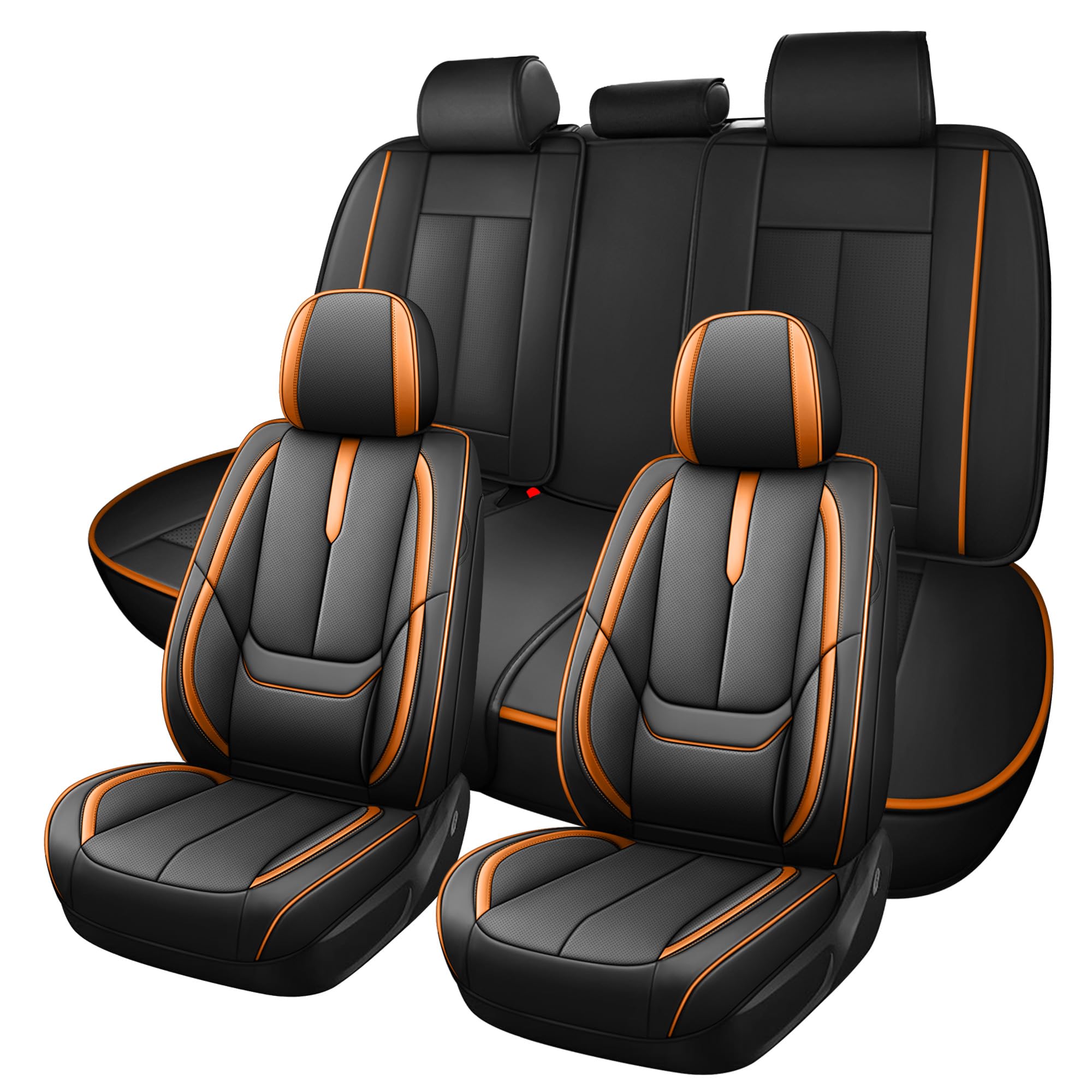 Custom Seat Covers for Honda Civic 2000-2025 Premium NAPPA leatherette Easy-to-Clean and Durable Car Seat Protector Sporty and — view 2