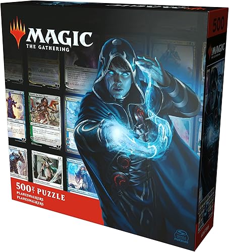 Miniatura 6 de Magic The Gathering, Planeswalkers - Rompecabezas MTG de 500 piezas para adultos, rompecabezas de 500 piezas para adultos y niños mayores de 12 años