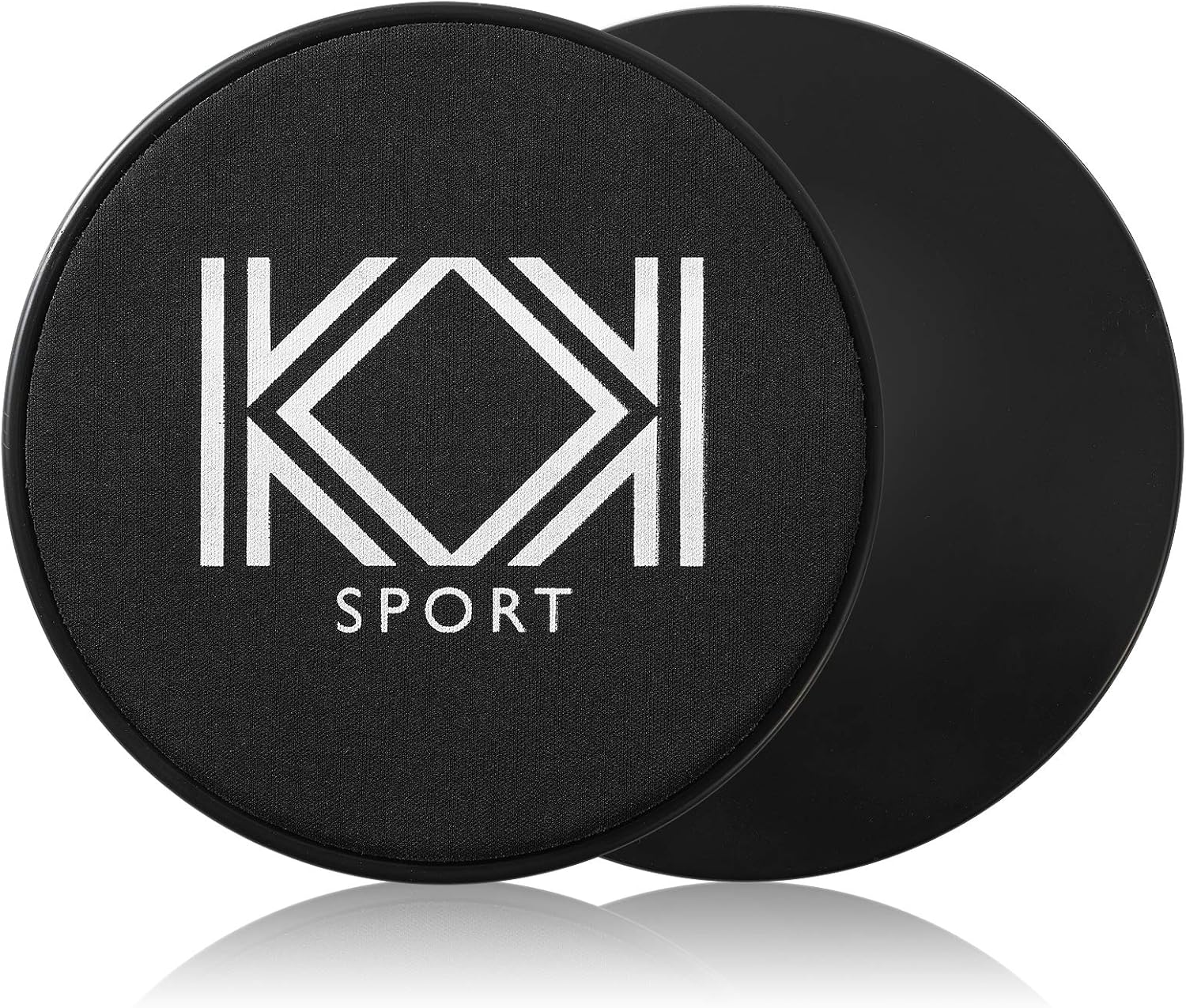 KK Core Sliders Dual Sided Gliding Discs Use on Carpet or Hardwood Floors for Abdominal Exercise