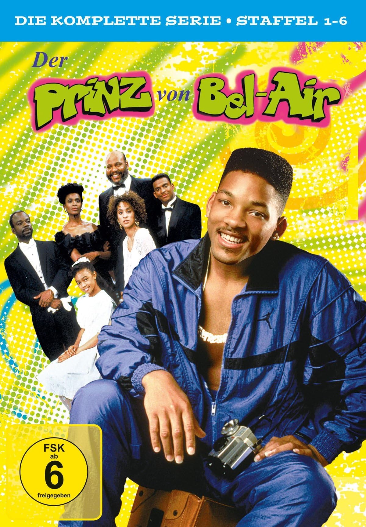 Der Prinz von Bel-Air: Die komplette Serie / Staffel 1-6