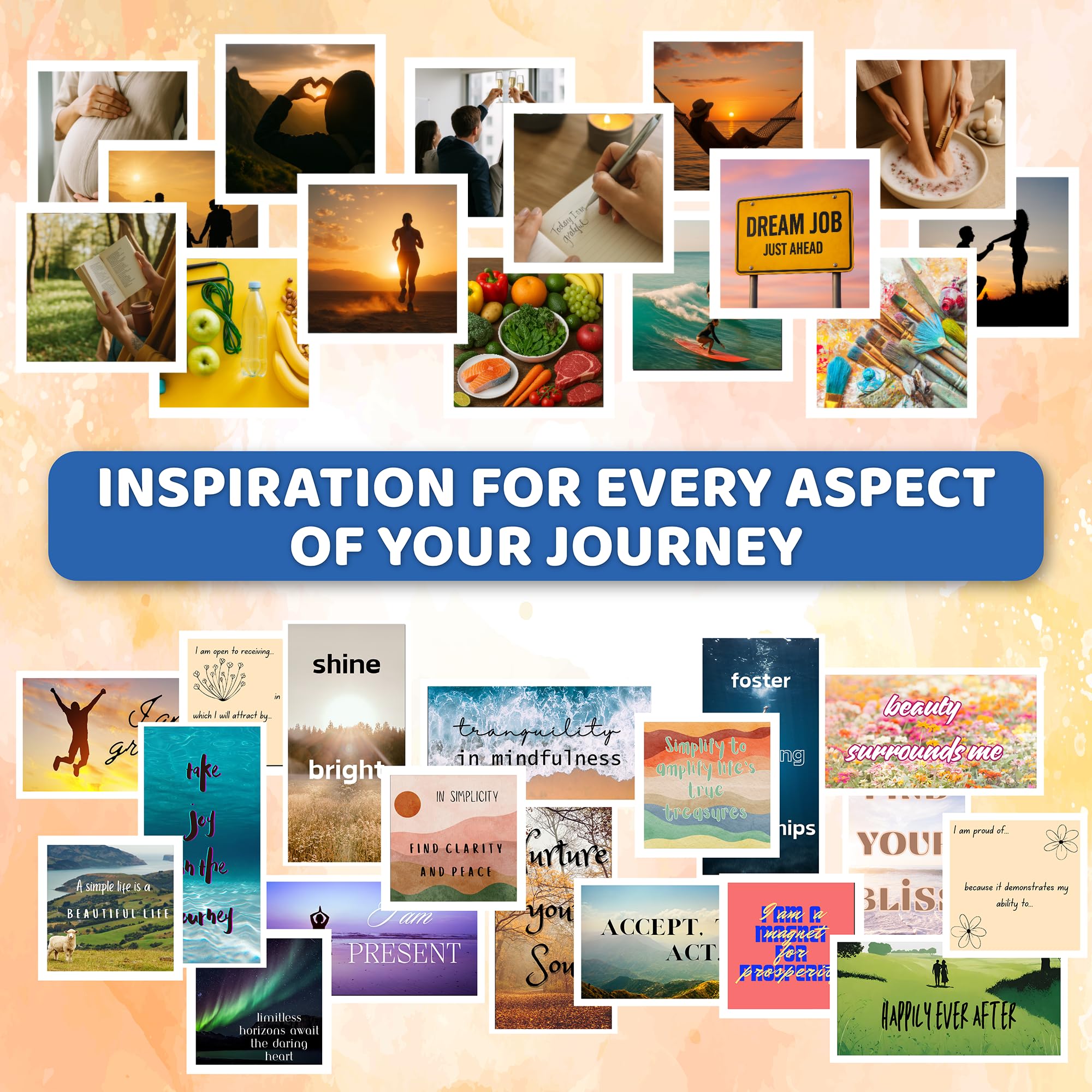 Amazon.com: Vision Board Kit with Cork Board, 235+ Images