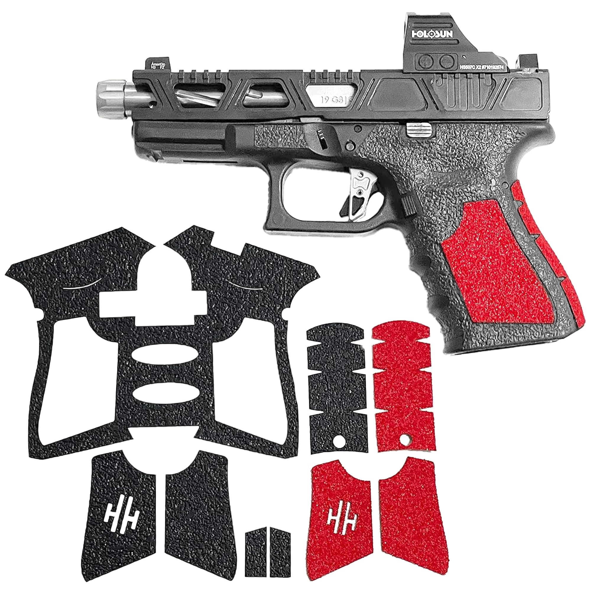 G-RAP / Swiss – What Does It Mean シールド Amazon.com : Handleitgrips Gun Grip Tape Compatible with Glock 19