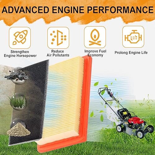 Miniatura 2 de Chikia Paquete de 3 filtros de aire 951-10298 de repuesto para MTD Cub Cadet ST100 SC100 Kohler 14 083 01-S 149CC cortacésped Courage XT6 XT7
