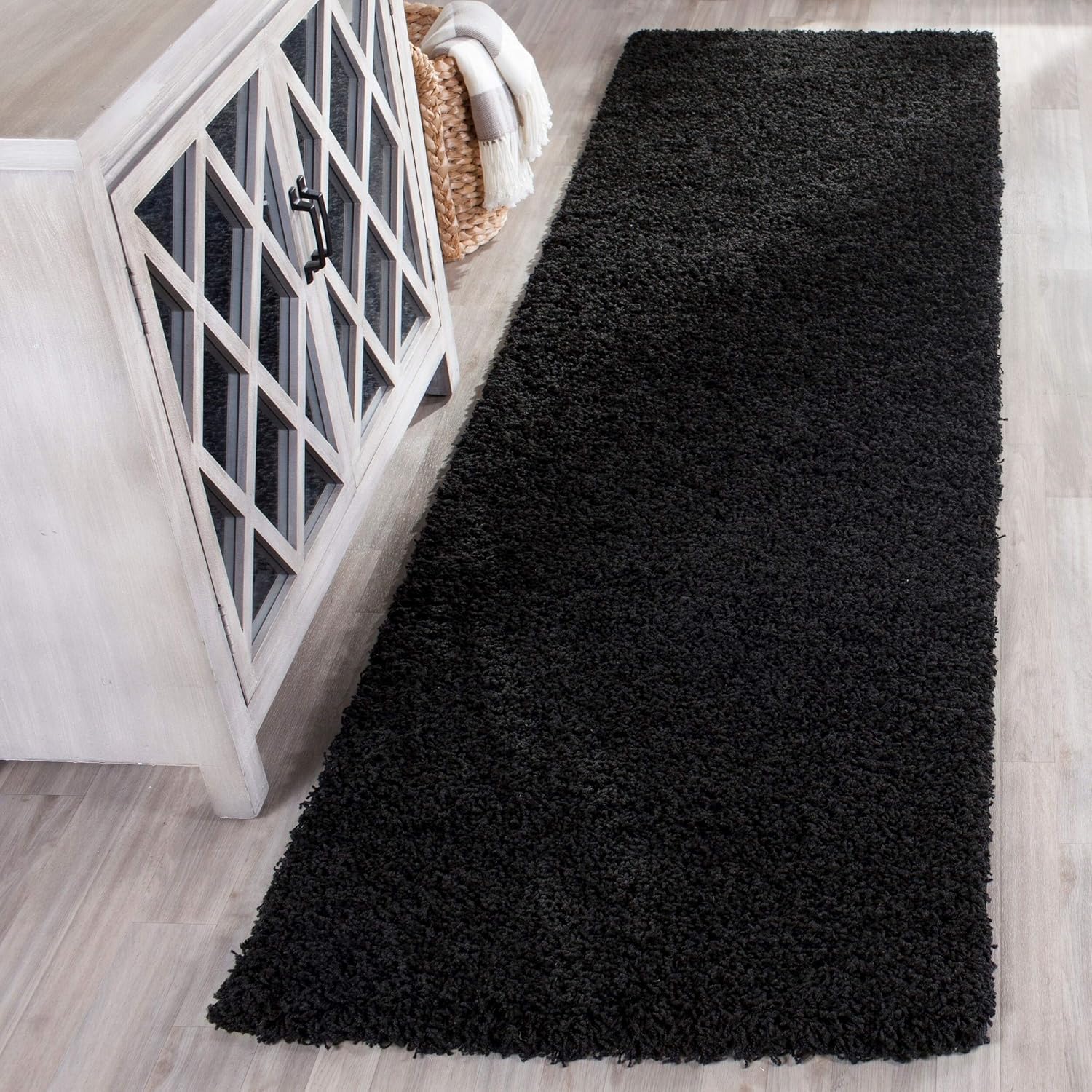 Soft Microfiber Bedside Runner - Coffee -30