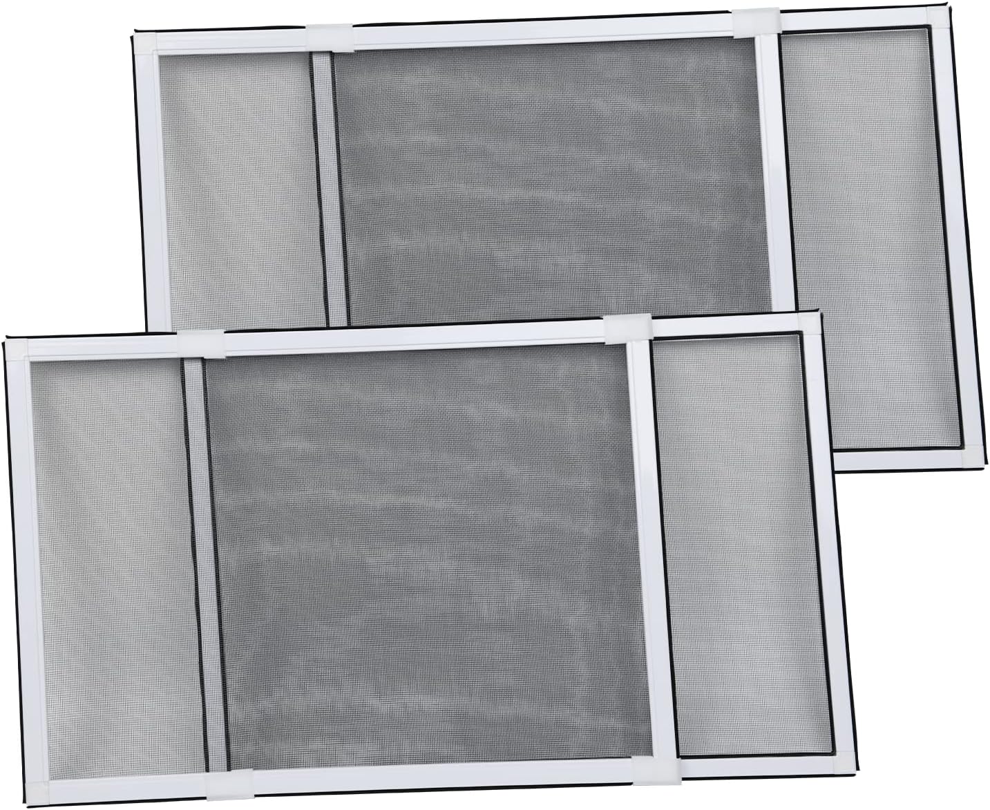 Bro 2 Pack Expandable Window Screen, Adjustable Window Screen (38cm x