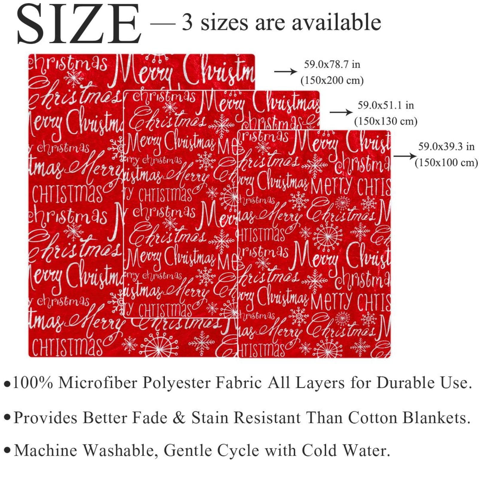 Coperta di tiro del pile del modello di Natale per il divano leggero della peluche sfoc