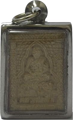 buddha jewelry Thai Amulets Lp Pern Ride Tiger Fighter Muaythai Life Protection Pendant
