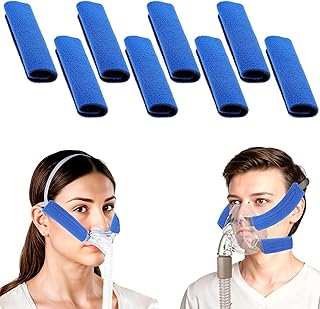 CPAP Strap Covers,6 Pcs CPAP Mask Strap Cover,CPAP Strap Cushions Made of Soft Fabric CPAP Face Pads for Most CPAP Headgear