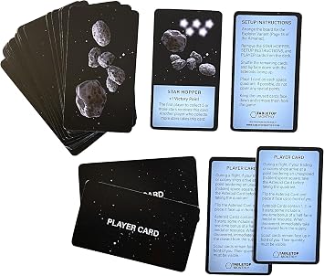 Asteroid Belt Scenario Expansion Deck Scenario Compatible with Catans Starfarers of Catan