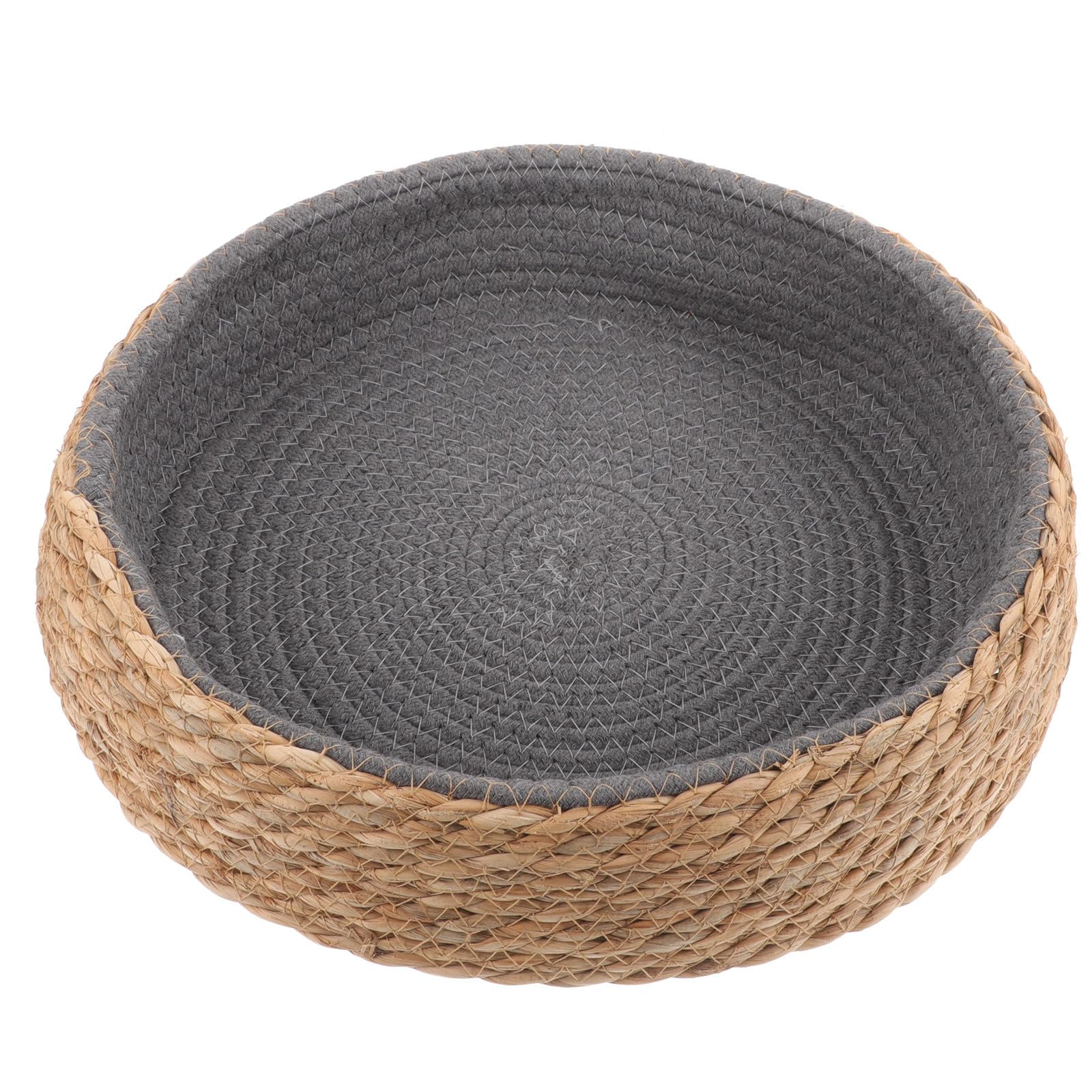 Nid tissé en rotin BETOOKY pour créer un coin de jeu et repos cosy au salon pour chat