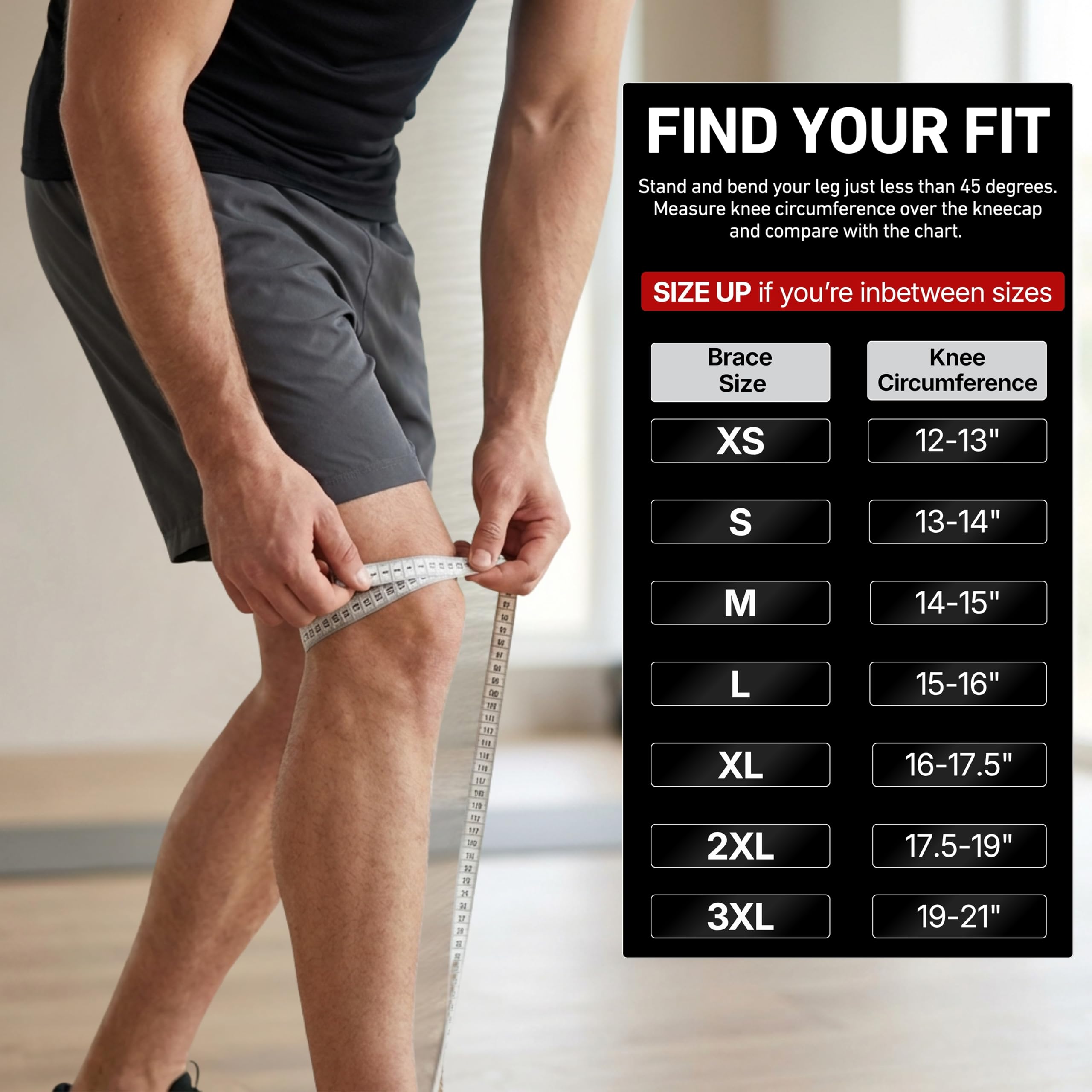 Mcdavid Ligat - Protección de Rodilla, tamaño XL, Color Negro