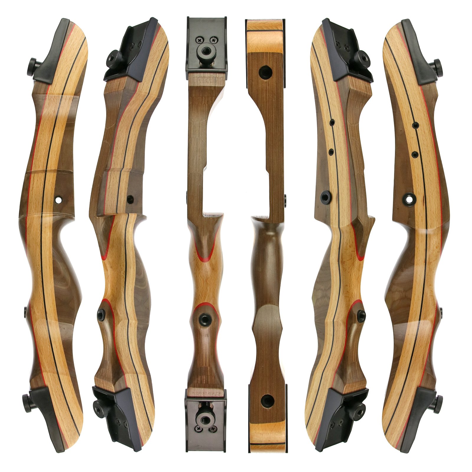 BSW - BogenSportWelt [Special] Set Wild Honey – Take Down – 68 pollici/24 lbs – Arco Recurvo.