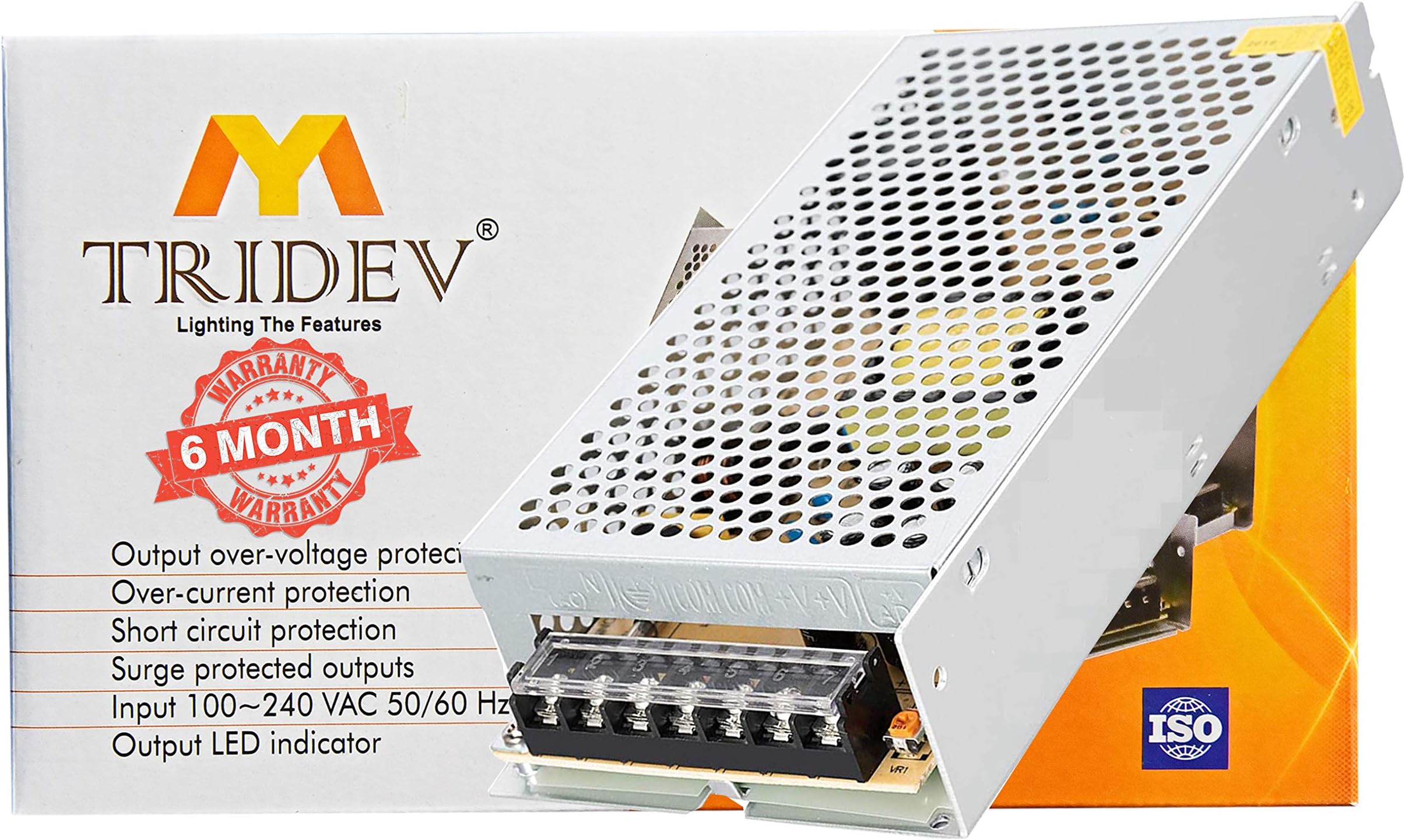 5V 20A 100W DC Switching Switch Power Supply for Pixel Light, LED Strip, CCTV