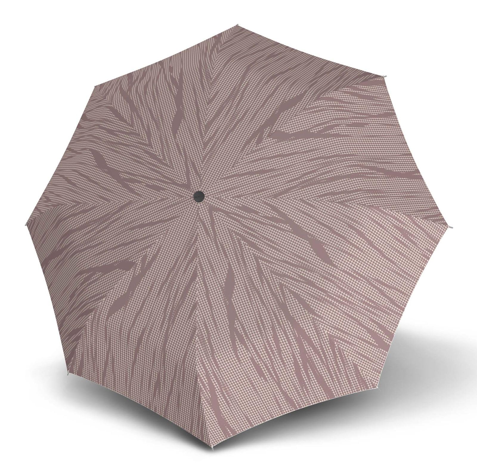 Paraguas Knirps T.200 Medium Duomatic resistente al viento estampado morado 3
