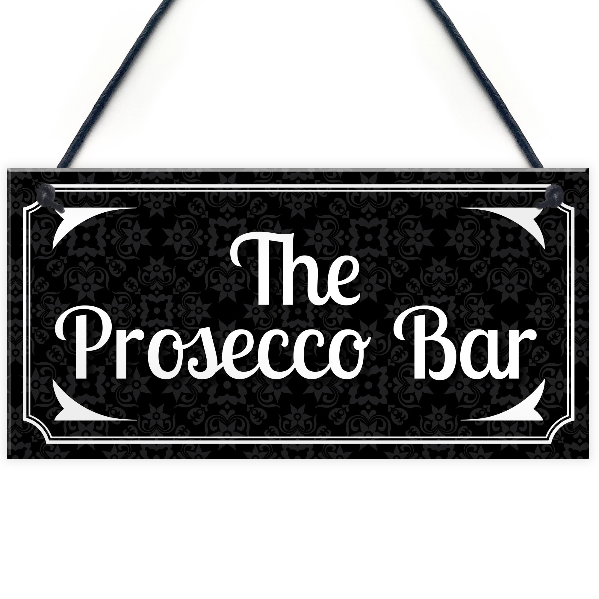 Red Ocean The Prosecco Bar Alcohol Drink Vintage Foam Plaque Sign Home Bar Gift Man Cave