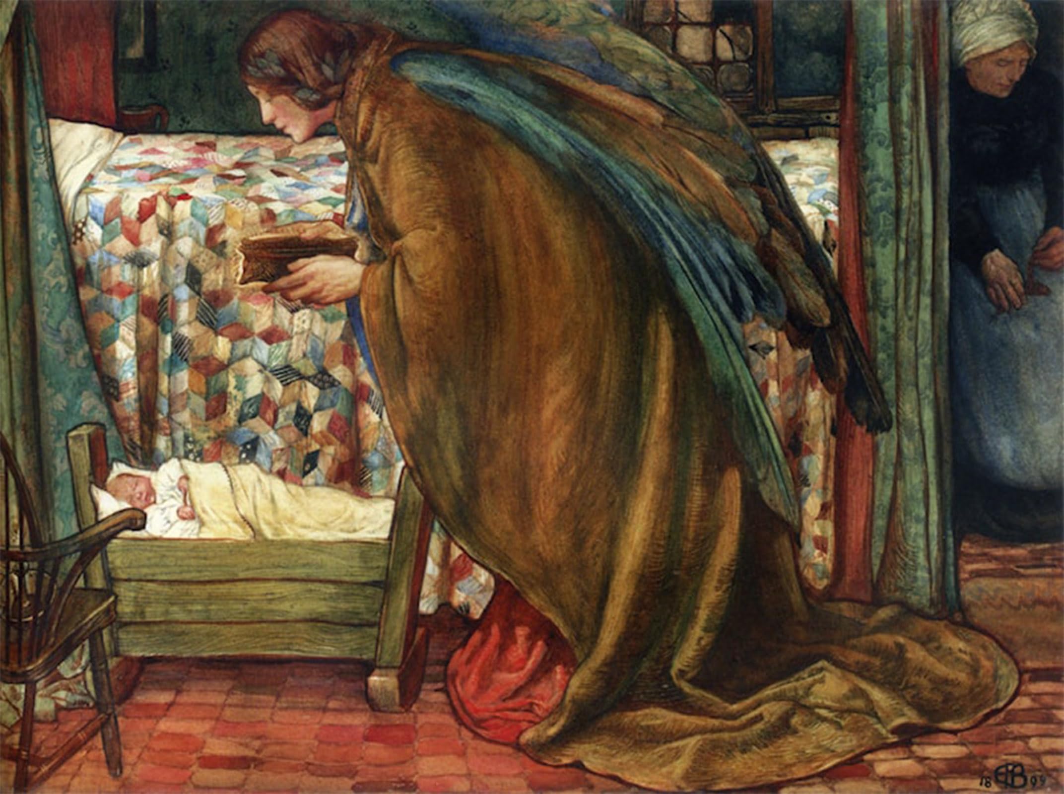 Lienzo de Eleanor Fortescue Brickdale 60x90cm con impresión artística de alta definición 5