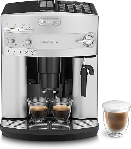 DE BESTE DE'LONGHI MAGNIFICA ESAM 3000.B VOLAUTOMATISCHE ESPRESSOMACHINE KOFFIE-AUTOMAAT 50X35X40 ZILVER