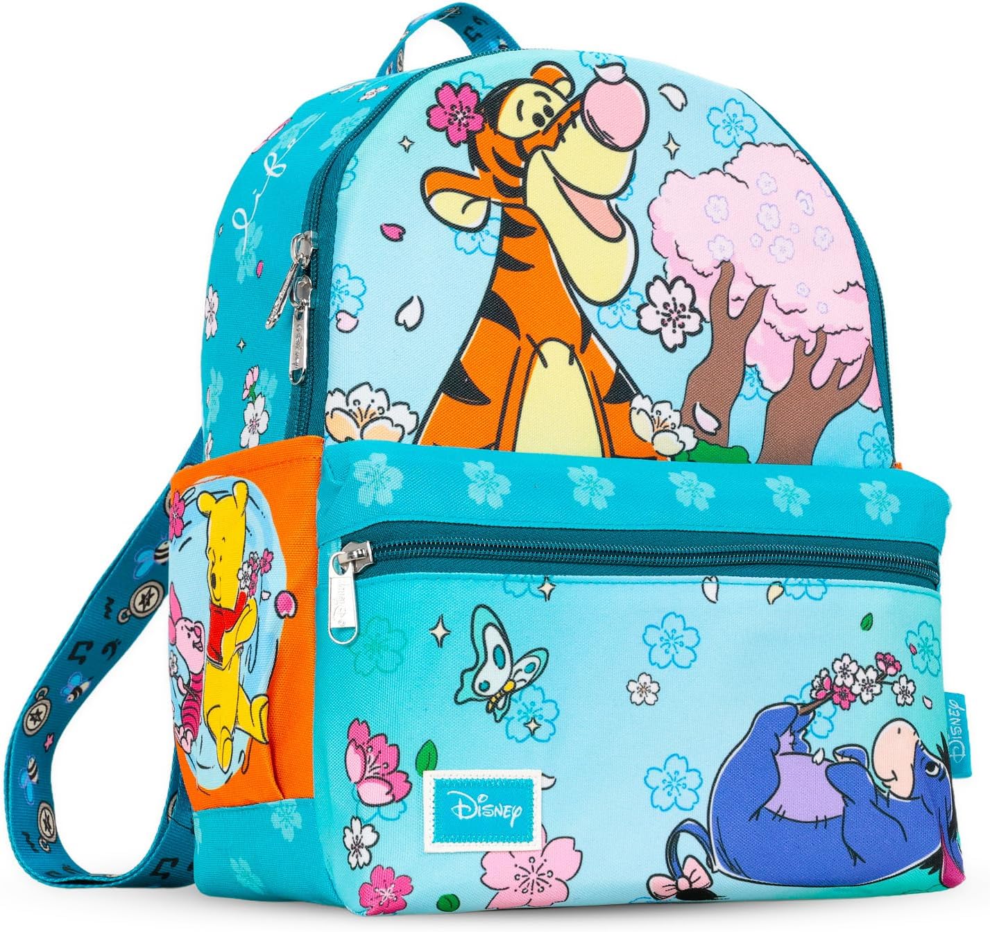 Disney Tigger Mini Backpack for Women Set - Bundle with 13" Winnie the Pooh Small Backpack Plus Stickers, More | Tigger Mini Bag for Women, Teens, Girls