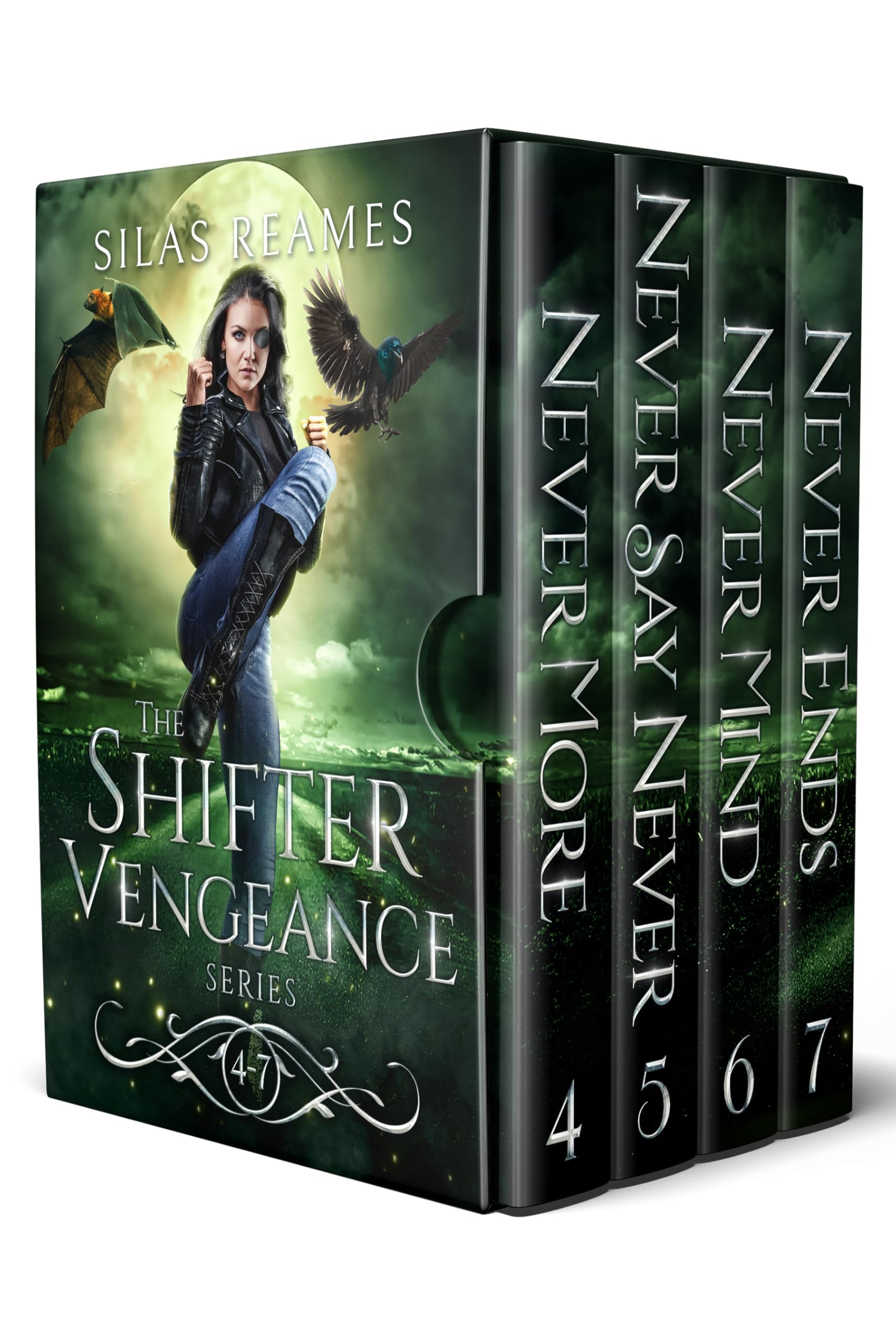Book cover for The Shifter Vengeance Series: Books 4-7