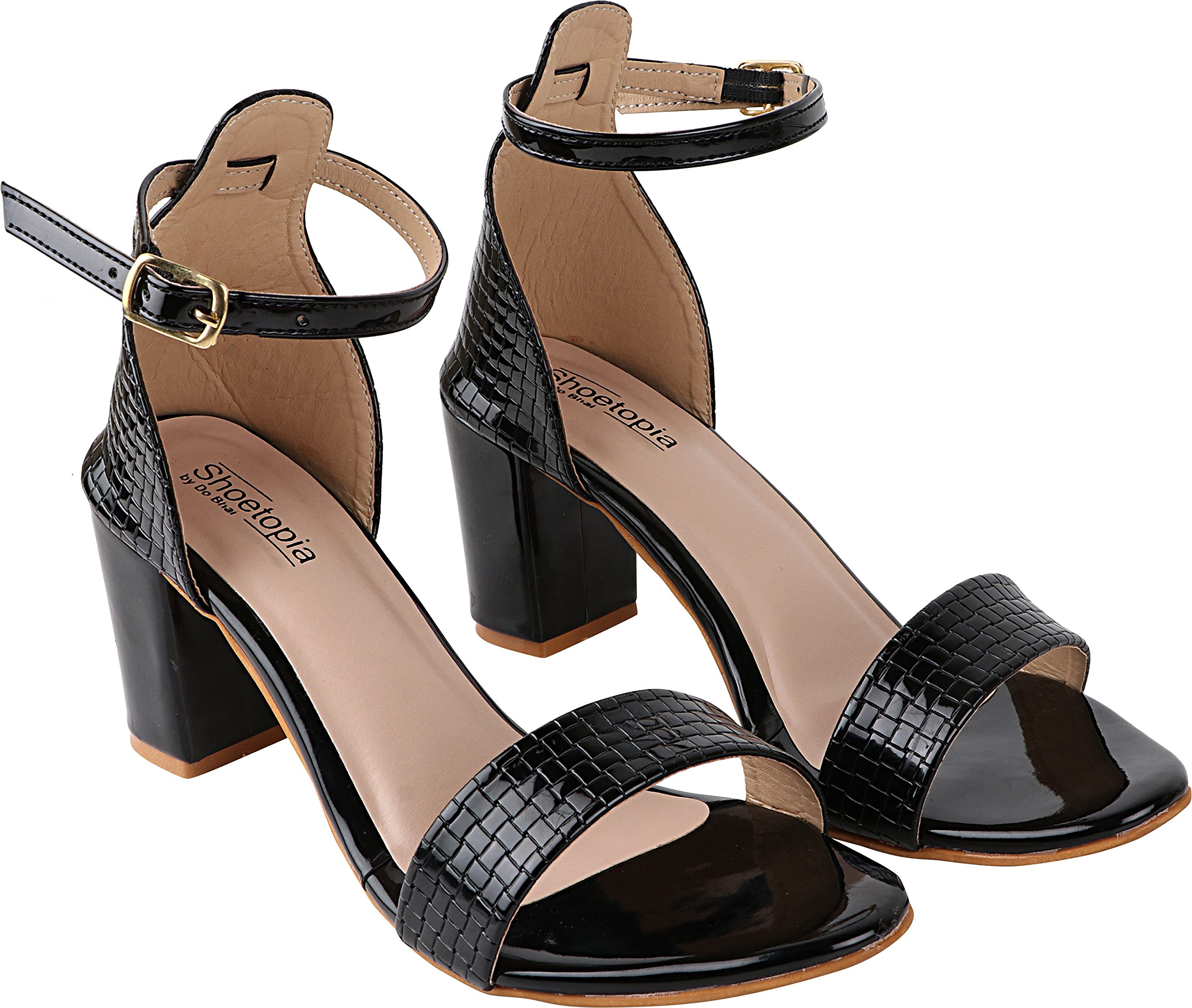 Shoetopia Womens Block Heel Sandal (B0BSC9PYST) Amazon Price History, Amazon Price Tracker