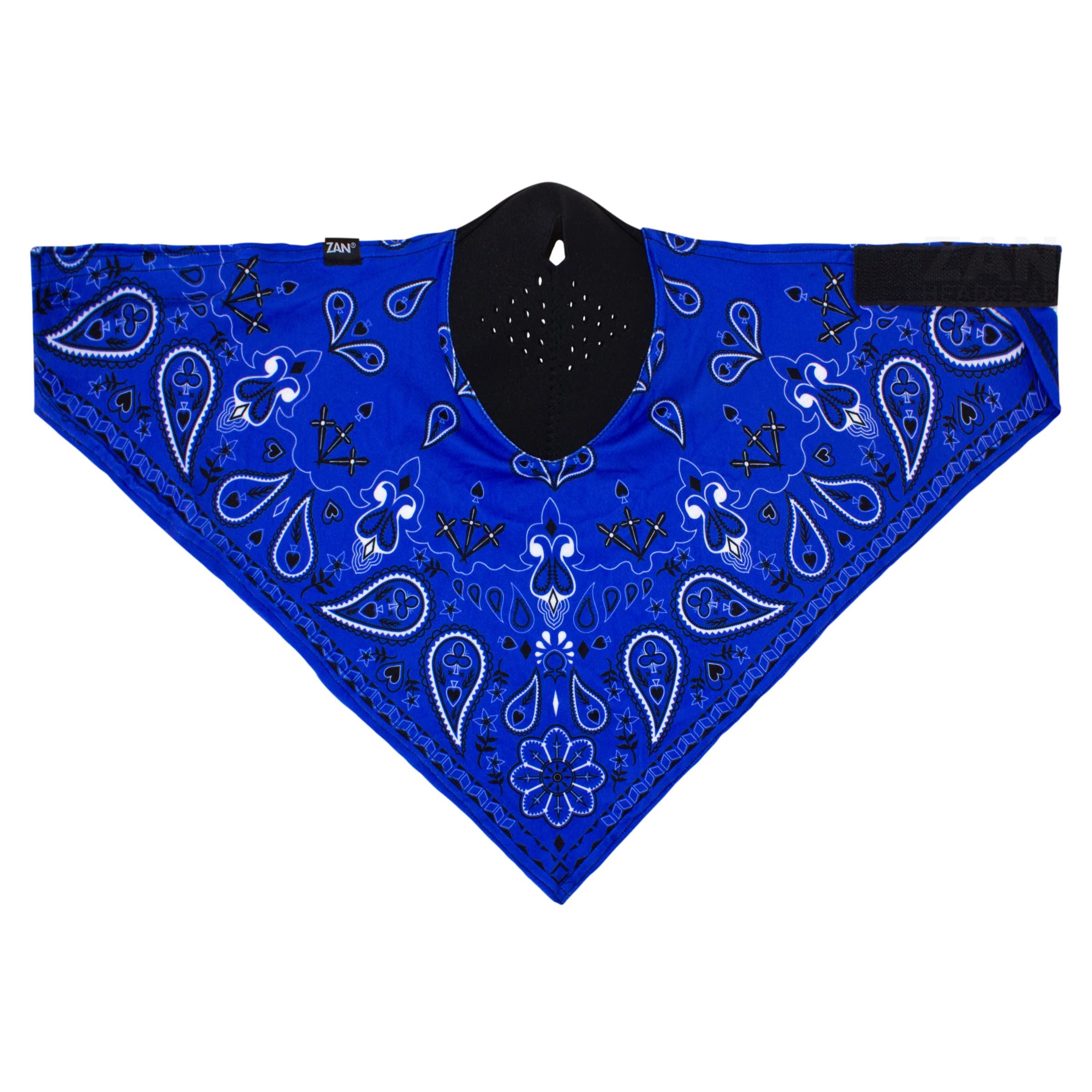 ZANheadgear® Neodanna® SportFlex® Series Navy Paisley