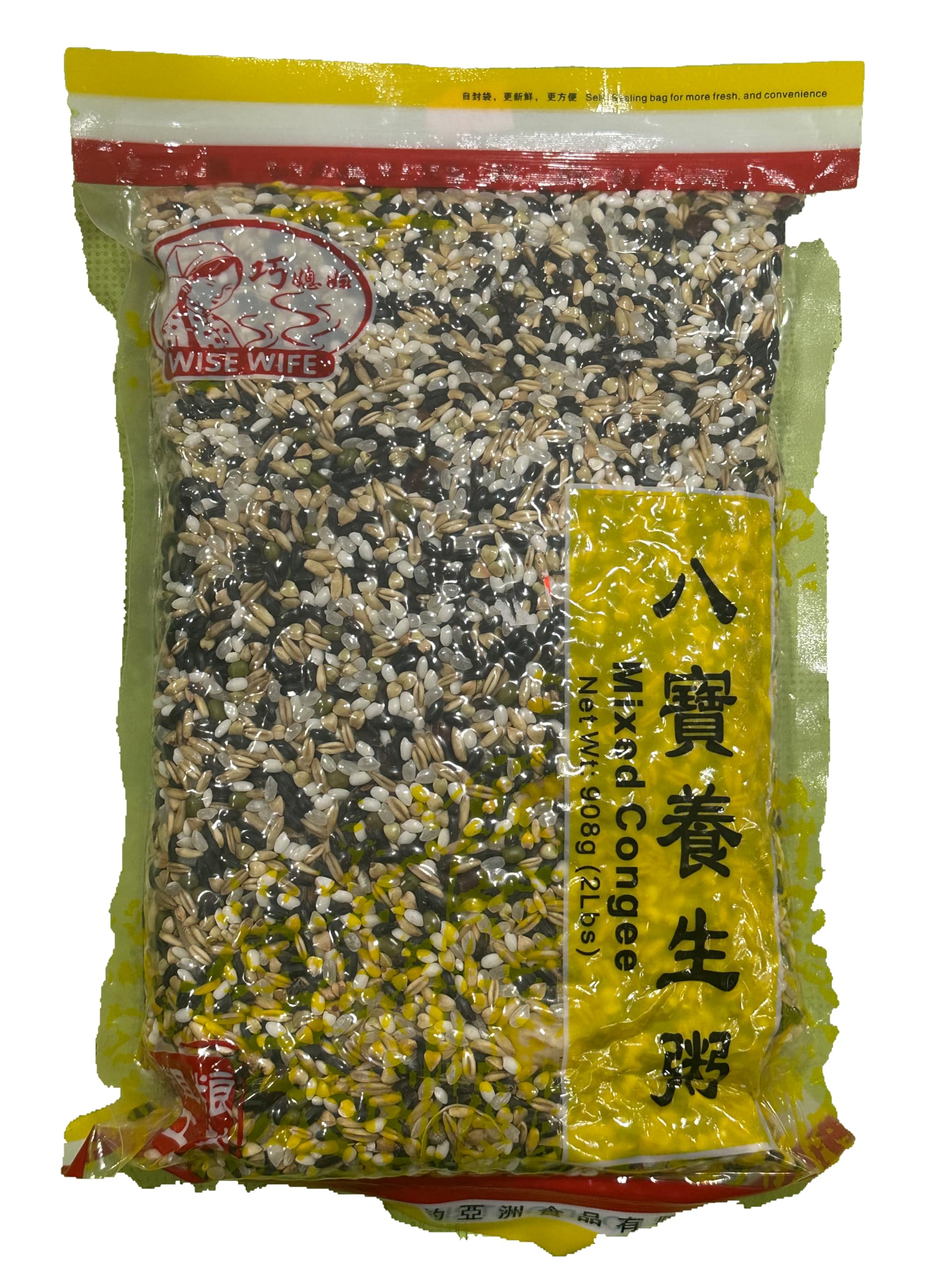 Amazon.com: Mixed Congee 八寶養生粥 2 LB x 2 Bags : Grocery & Gourmet Food