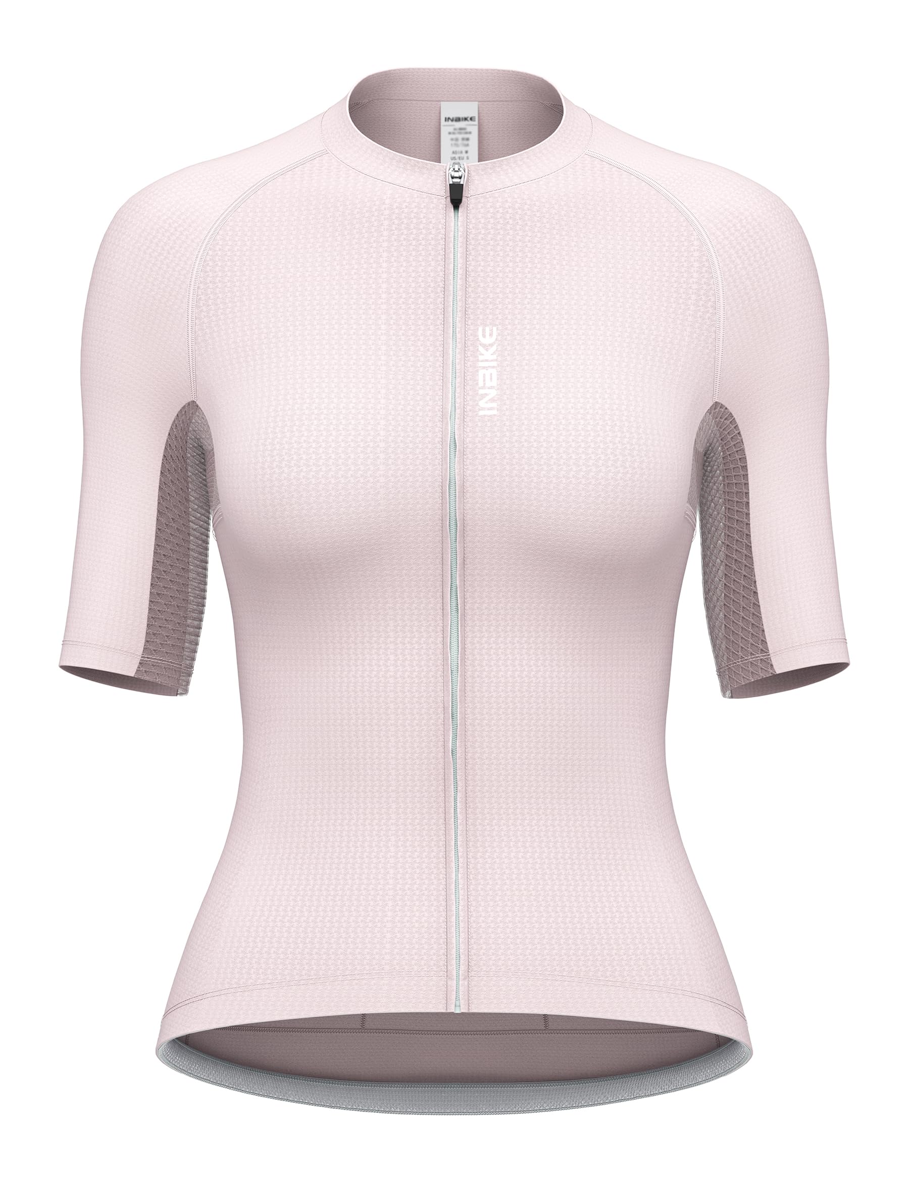 INBIKE Maillot Cyclisme Femme Haut Vélo Respirant 3 Poches Arrière Séchage Rapide