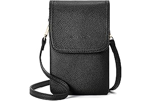 Delicate Black Crossbody Handbag for Night Out