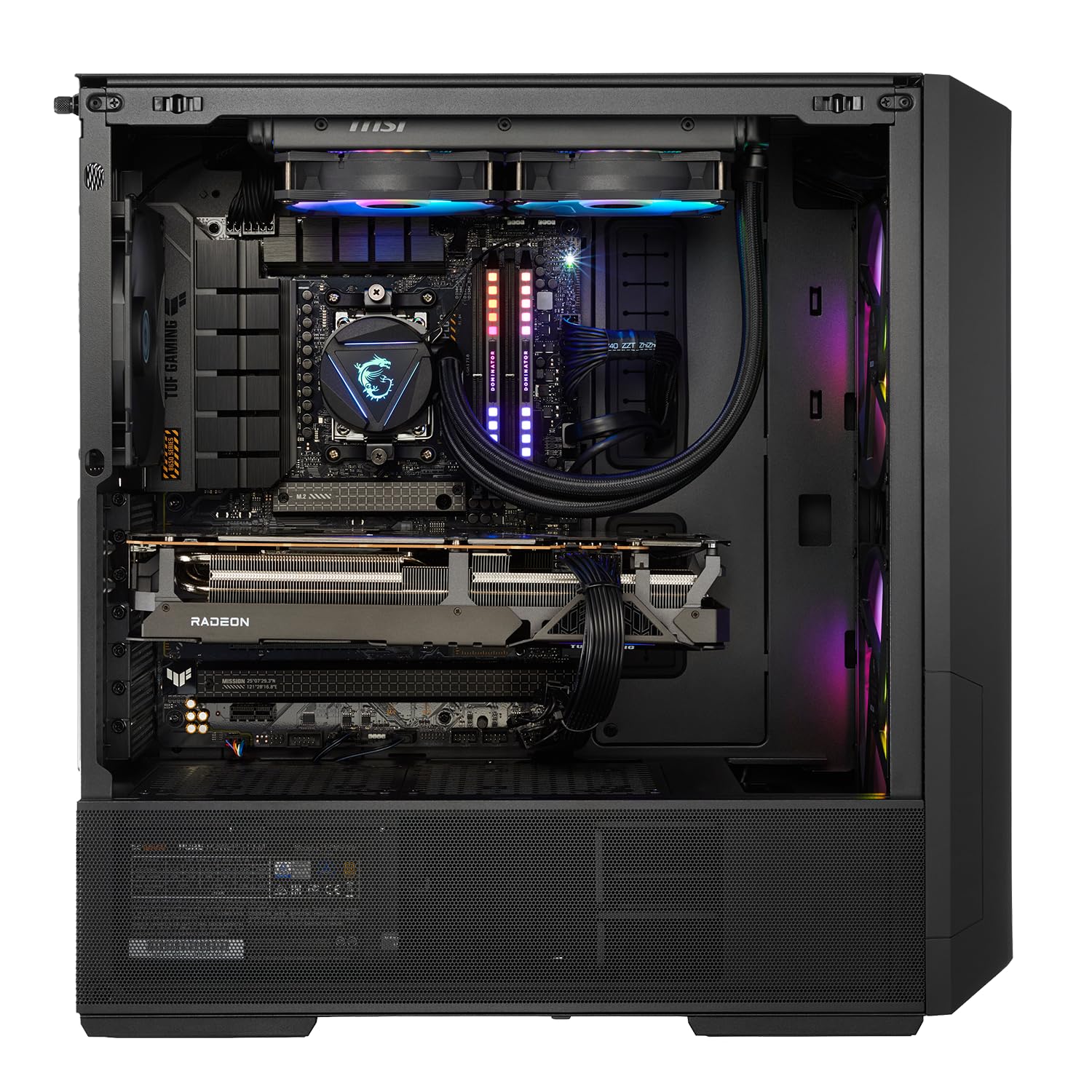 Memory PC Gamer NVIDIA RTX 5090 32 Go | Ryzen 7 7800X3D | 64 Go DDR5 6000 MHz | SSD M.2 2 to | Windows 11 Pro | Refroidissement par Eau RGB 360 | Bloc d'alimentation 1200 W Gold