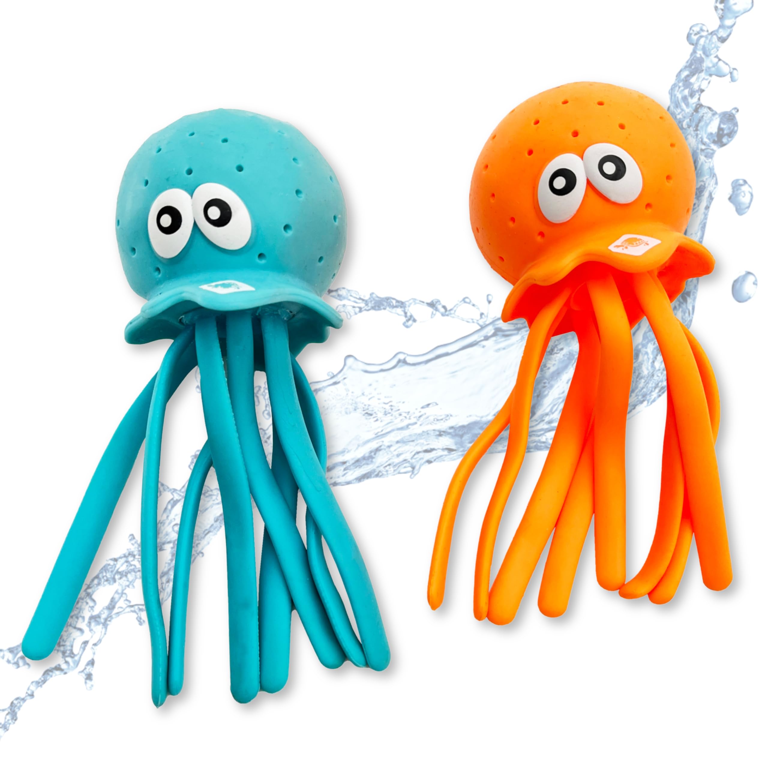 Schildkröt Octo Buddies, Wassertiere mit Wasserbombeneffekt, Wasserspielzeug für Kinder ab 3 Jahren, Ideal für Pool, Schwimmbad, Badewanne